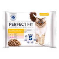 Perfect Fit kapsičky - 15 % zľava - mix: kuracie a losos 4 x 85 g