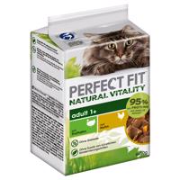 Perfect Fit Natural Vitality kuracie a morčacie - 36 x 50 g