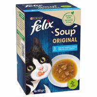 Polievky Felix Soup 36 x 48 g - 30 + 6 zdarma - rybací výber