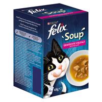 Polievky Felix Soup 6 x 48 g - miešaný výber