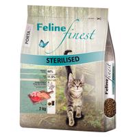 Porta 21 Feline Finest Sterilizované kuracie mäso a ryby - 2 kg