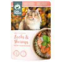 Pure Nature Cat losos a krevety - 24 x 80 g