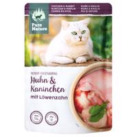 Pure Nature Feline 12 x 85 g - kuracie a králičie