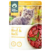 Pure Nature Junior Cat hovädzie a teľacie - 12 x 85 g