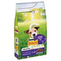 PURINA Bonzo Mini hovädzie a jahňacie - výhodné balenie: 2 x 1,5 kg