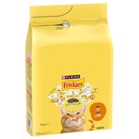 PURINA Friskies Adult Cat s kuracím a zeleninou - 3 kg