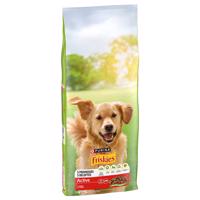 Purina Friskies Adult Dog Active hovädzie - výhodné balenie: 2 x 12 kg