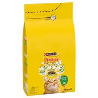 PURINA Friskies Cat s králičím, kuracím a zeleninou - 1,5 kg