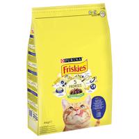 PURINA Friskies Cat s treskou a zeleninou - 4 kg