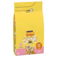 PURINA FRISKIES Junior Cat s kuracím, morčacím a zeleninou - výhodné balenie: 3 x 1,5 kg