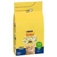 PURINA Friskies Sterilized Cat s jahňacím, kuracím a zeleninou  - výhodné balenie: 3 x 1,5 kg