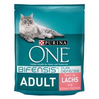 PURINA ONE Adult losos a celozrnné obilniny - 2 x 9,75 kg