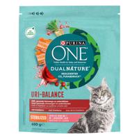 PURINA ONE Dual Nature Sterilized s lososom a brusnicami - 650 g