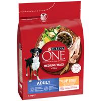 PURINA ONE Medium/Maxi Adult Chicken - 2,5 kg