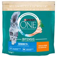 PURINA ONE Senior 11+ - výhodné balenie: 2 x 1,4 kg