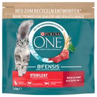 PURINA ONE Sterilcat hovädzie - 1,4 kg