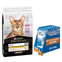 PURINA PRO PLAN, 10 kg + PURINA Dentalife snack  zdarma -  Light Adult Turkey + Dentalife snack dobrý na zuby s kuracou príchuťou