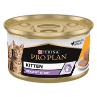 PURINA PRO PLAN Kitten Healthy Start 24 x 85 g - kuracie