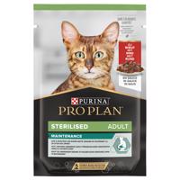 PURINA PRO PLAN Sterilised Adult Maintenance 6 x 85 g - hovädzie