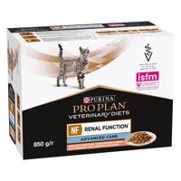 PURINA PRO PLAN Veterinary Diets Feline NF Advance Care losos - 10 x 85 g