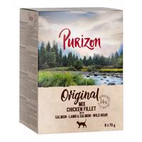 Purizon Adult 12 x 70 g - bez obilnín - mix (3 druhy)