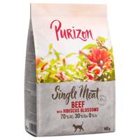 Purizon granule, 2 x 400 g  za skvelú cenu! - Single Meat hovädzie s kvetmi ibišteka