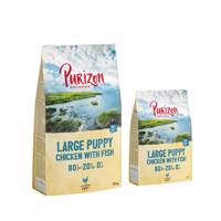 Purizon granuly, 12 kg + 2 kg zadarmo - arge Puppy kuracie a ryby - bez obilnín