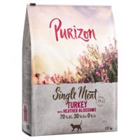 Purizon Single Meat granuly, 2,5 kg - za skvelú cenu - morčacie s kvetmi vresu