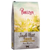 Purizon Single Meat kuracie s kvetmi harmančeka - 2 x 6,5 kg