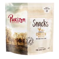 Purizon Snack, 2 x 40g - 10 % zľava - Snack kuracie & ryby - bez obilnín (2 x 40 g)