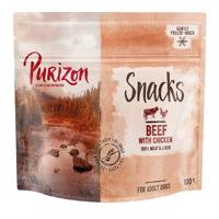 Purizon Snack hovädzie & kuracie - bez obilnín - 100 g