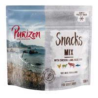 Purizon Snack Mix - bez obilnín - 3 x 100 g