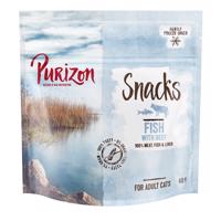 Purizon snack ryby & hovädzie - bez obilín - 3 x 40 g