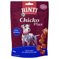 RINTI Chicko Plus kocky s kačacím a syrom - 12 x 80 g