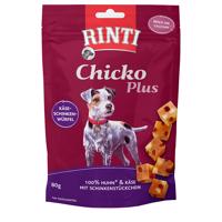 RINTI Chicko Plus kocky šunky a syra - 12 x 80 g