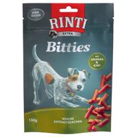 RINTI Extra Bitties 100 g - kačica s ananásom & kiwi 4 x 100 g