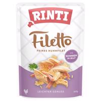 RINTI Filetto kapsičky v želé 24 x 100 g - kuracie so šunkou