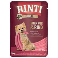 RINTI Gold 10 x 100 g - kuracie a hovädzie