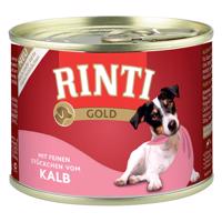 RINTI Gold 12 x 185 g - teľacie kúsky