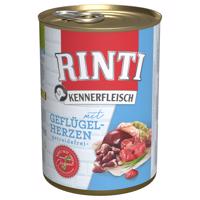 RINTI Kennerfleisch 6 x 400 g - hydinové srdiečka