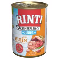 RINTI Kennerfleisch Junior 6 x 400 g / 24 x 400 g - kuracie (24 x 400 g)