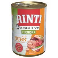 RINTI Kennerfleisch Senior 6 x 400 g / 24 x 400 g - kuracie (24 x 400 g)