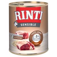 RINTI Sensible 6 x 800 g - jahňacie a ryža