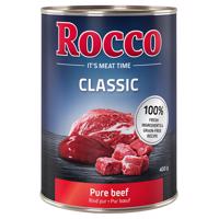 Rocco Classic 6 x 400 g - hovädzie s teľacími srdiečkami