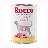 Rocco Diet Care Diabetic kuracie a hovädzie s ryžou 400g  24 x 400 g