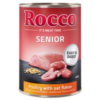 Rocco Senior 6 x 400 g - hydina a ovsené vločky