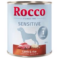 Rocco Sensitive 6 x 800 g - jahňacie & ryža