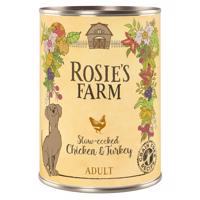 Rosie's Farm Adult 6 x 400 g  - kuracie a moriak