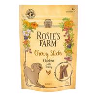 Rosie's Farm "Chicken with Turkey" žuvacie maškrty  - výhodné balenie: 3 x 70 g