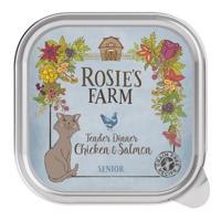 Rosie's Farm Senior 16 x 100 g  - kuracie a losos